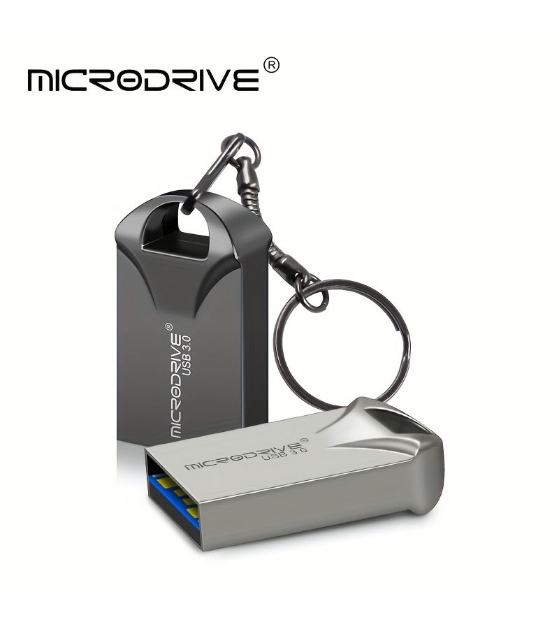 ذاكرة فلاش USB 3.0 معدنية صغيرة عالية السرعة بسعة 16 جيجابايت، عصية ذاكرة فضية اللون للحاسوب الشخصي واللابتوب والتابلت ومشغل السيارة - Image 4