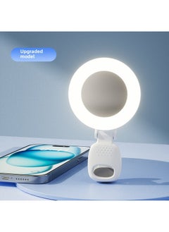 General Mini D6 Mobile Phone Light Mirror Self-timer Beauty Lamp Anchor Live Pocket Light Shooting Artifact-Specifications:D6 White Upgraded Model  - Image 1