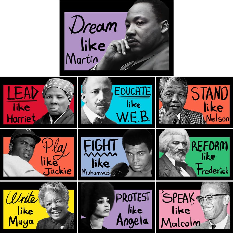 Yarcooly Black History Posters & Decorations for Party + Bulletin Board Supplies - Image 1