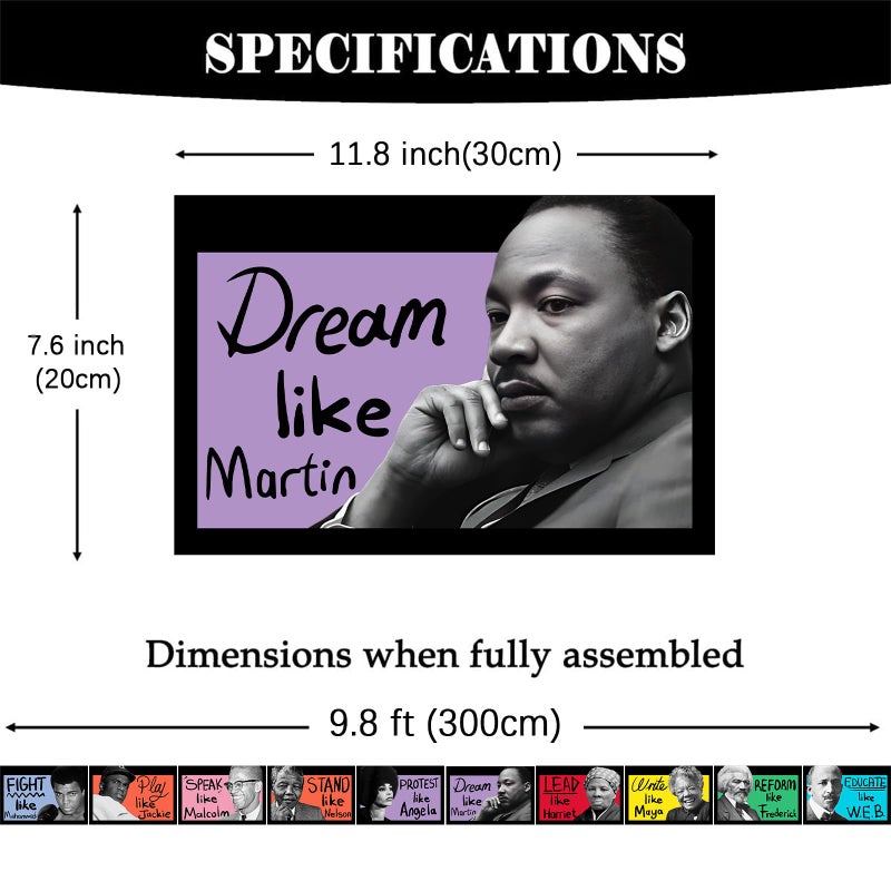 Yarcooly Black History Posters & Decorations for Party + Bulletin Board Supplies - Image 2