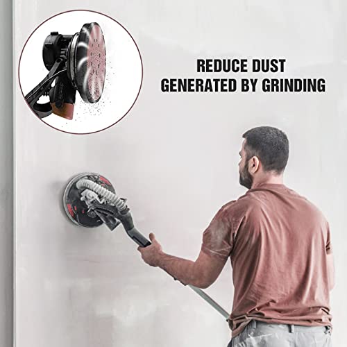 Awutzut 9 inch Sanding Discs 150 Grit 8 Holes Hook and Loop Sandpaper for Drywall Sander 60Pack - Image 5