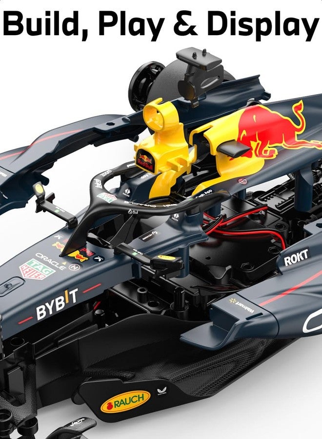 RASTAR 92600 1/16 Red Bull RB19 F1 RC Car Building Kits - Officially Licensed Oracle RedBull Formula 1 RB19 with Remote Controller, F1 Model Car Kits to Build for Play and Display - Ideal Gift - Image 5