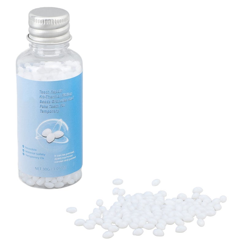 Tooth Repair Kit Moldable Fake Teeth Temporary Fake Teeth Replacement Kit DIY Dental Care Kit for Filling Missing Broken Tooth - Image 3