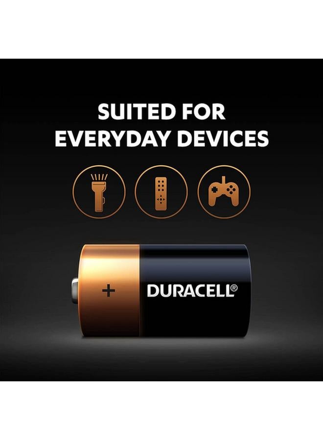 Duracell 2-Piece 1.5V Long Lasting Power Guaranteed C Alkaline Batteries Black and Copper 37427 - Image 5