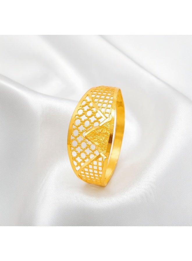 BAFLEH JEWELLERY Premium 21K Gold Ring Designs Available at Bafleh Jewellery - Image 3