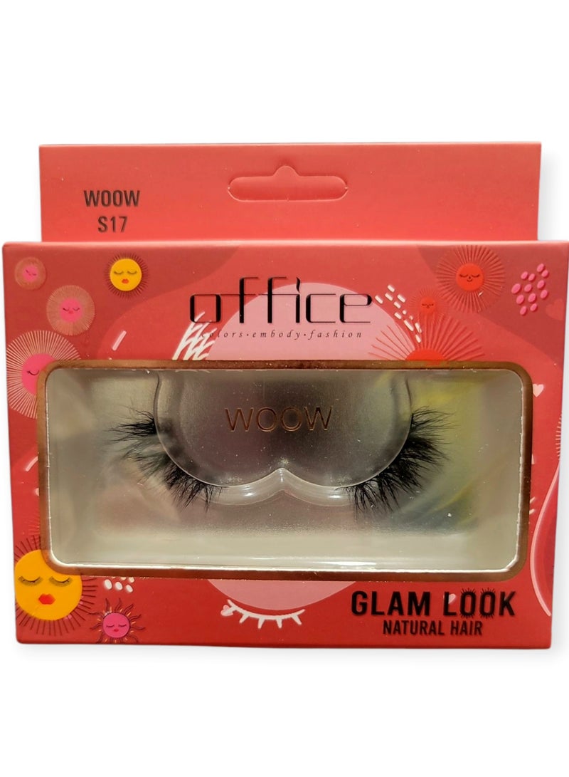 أوفيس – رموش WOOW S17 من شعر طبيعي لإطلالة مبهرة - Image 1