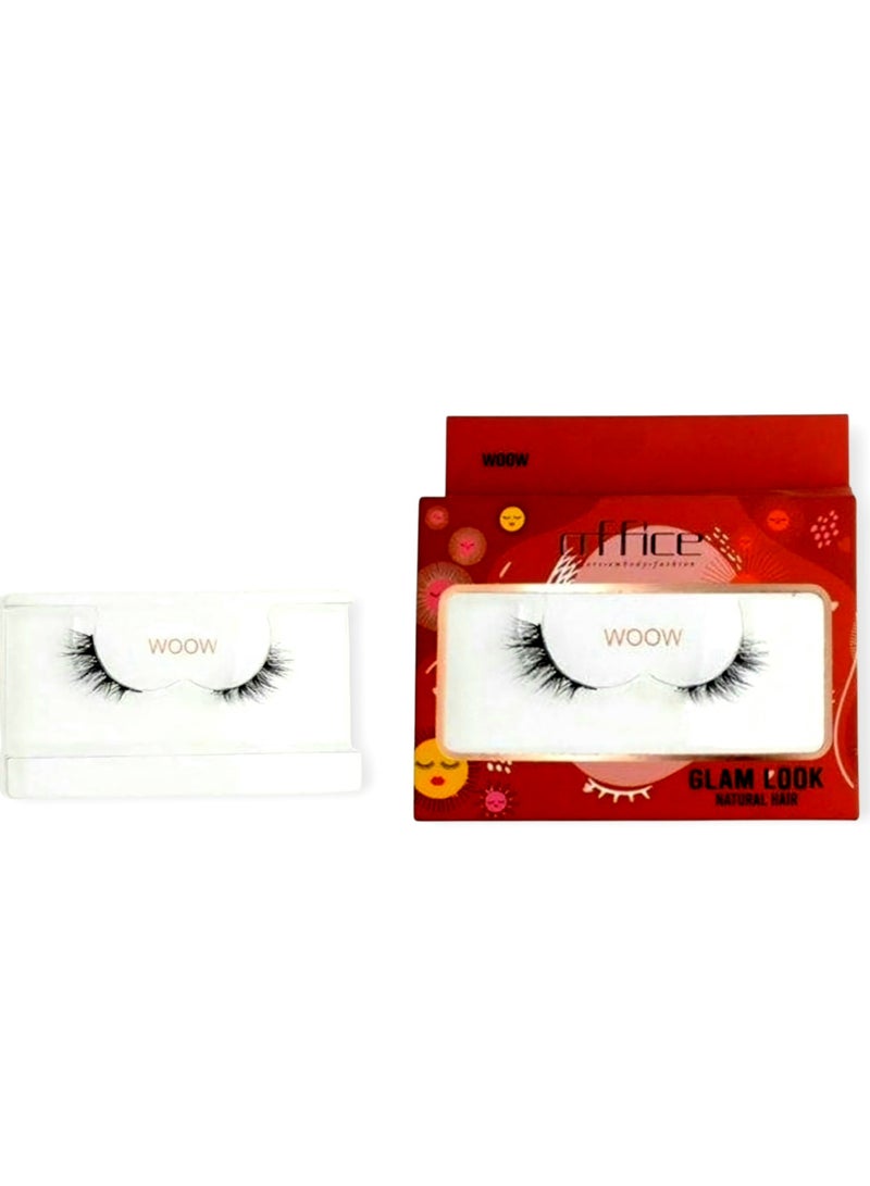 أوفيس – رموش WOOW S17 من شعر طبيعي لإطلالة مبهرة - Image 2