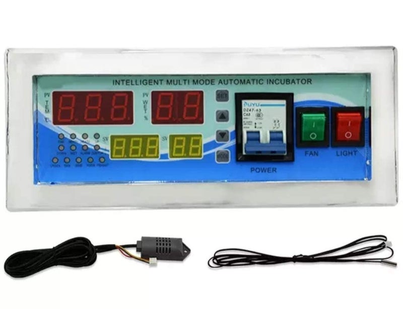 جهاز تحكم تلقائي كامل لدرجة الحرارة والرطوبة وحاضنة البيض الصناعية متعددة الوظائف نموذج Xm18E - Image 1
