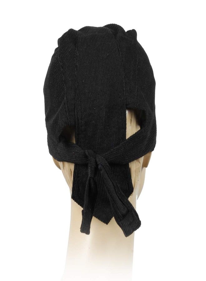 BISMAADH Unisex Microfiber Cottroise Helmet Liner Bandana Cap Black, Free Size - Image 3