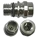 Sherco-Auto ShercoAuto OE Style High Side Port Adapter R134a AC Service Schrader Valve Primary Seal Fitting WReplaceable Valve Cores Each Made in USA - Image 2
