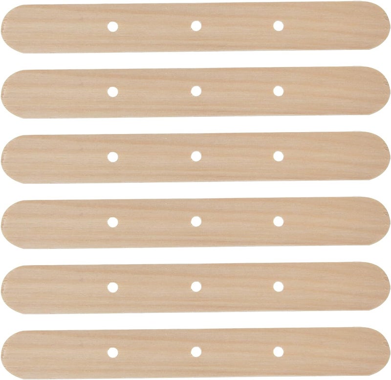 Candle Wick Holders, Wick Clips for Candles, 50Pcs Candle Wicks Centering Device Candle Making Supplies, for Making Candle (150 * 20mm3 Holes) - Image 4