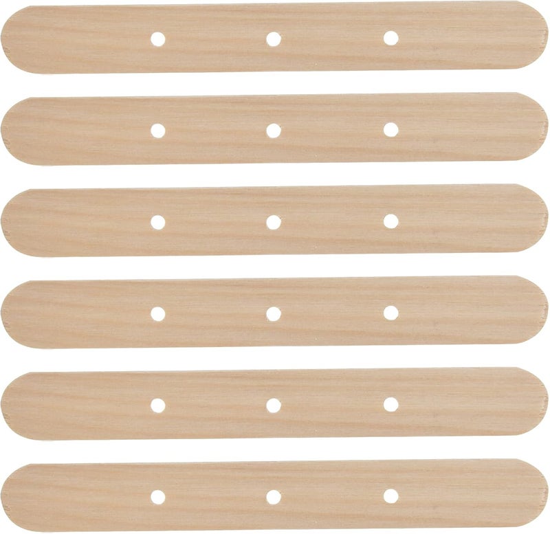 Candle Wick Holders, Wick Clips for Candles, 50Pcs Candle Wicks Centering Device Candle Making Supplies, for Making Candle (150 * 20mm3 Holes) - Image 1