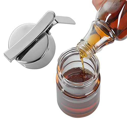 WMF Honey Dispenser W0636646040 - Modern Elegant - 8.1 fl oz (236 ml) - Approx. 4.3 x 2.4 x 5.4 inches - Image 3