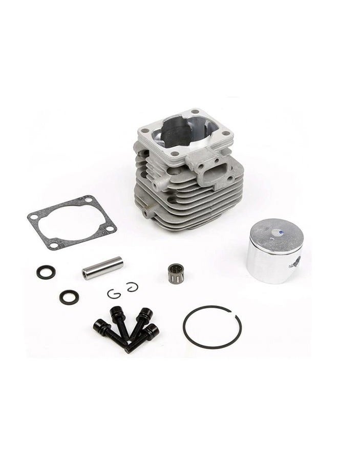 Replacement 30.5CC Cylinder Piston 4 Bolt Engine Metal Kit Compatible with 1/5 Scale HPI KM ROVAN Baja 5B 5T 5SC RC Car