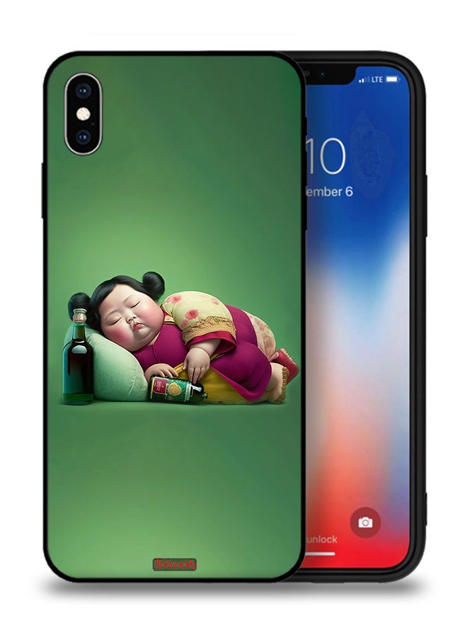 Tolwak Apple iPhone XS Max Protective Case Fatty Baby Girl - Image 1