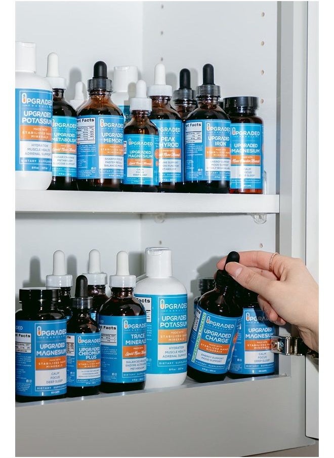 Upgraded Formulas - Colloidal Silver Supplement with Liquid Nano Minerals - Immune System Support - Vegan, Paleo (2 Fluid Ounces) - Image 1