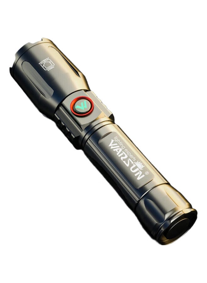 Warsun X900 Flashlight, Zoomable, High-Intensity, Long-Range Led, Rechargeable, Waterproof, Searchlight, Emergency Light - Image 1