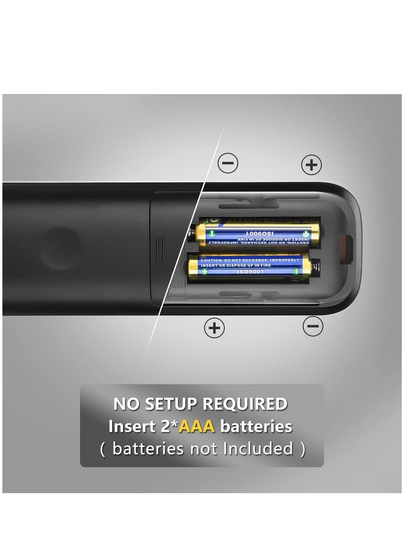 PopZa Universal Replacement for VIDAA-TV-Remote, New Upgraded Infrared Remote Control EN2G30H/EN2A30,with Netflix, Prime Video, YouTube, Rakuten TV Buttons - Image 4