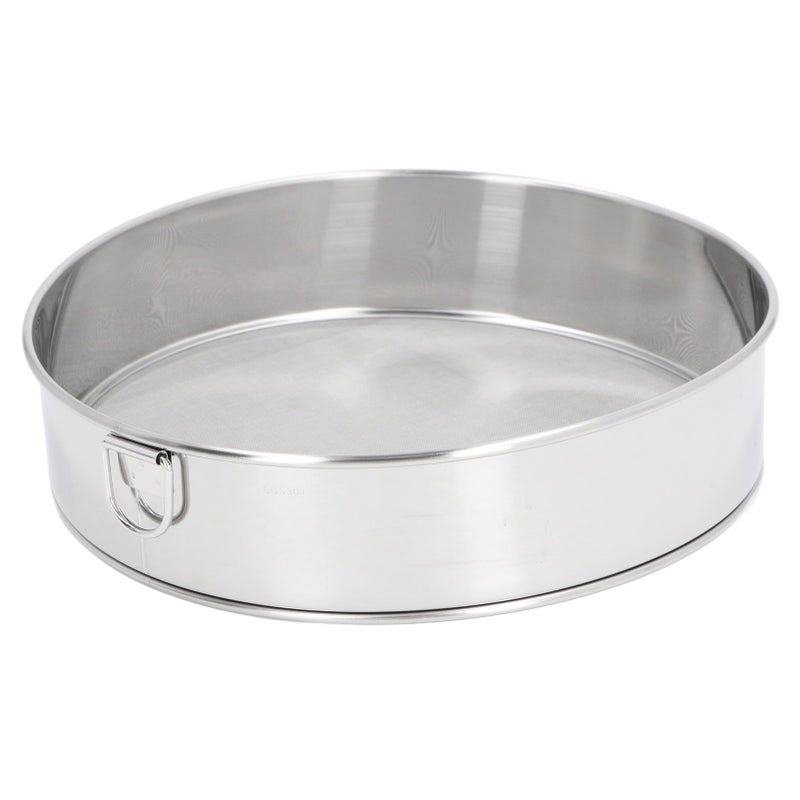Fine Mesh Flour Sifter 80 Mesh Stainless Steel Sieve For Baking Cakes Pies Pastries - Image 4
