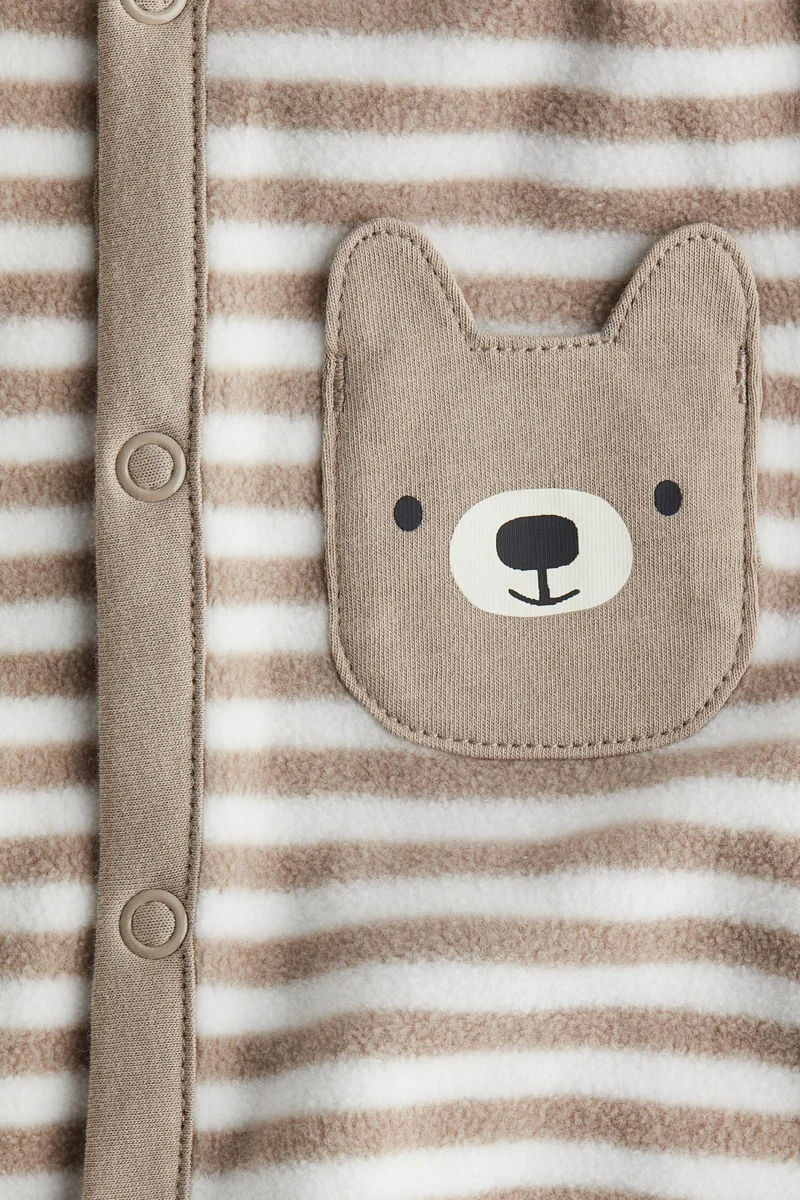 H&M Fleece all-in-one pyjamas