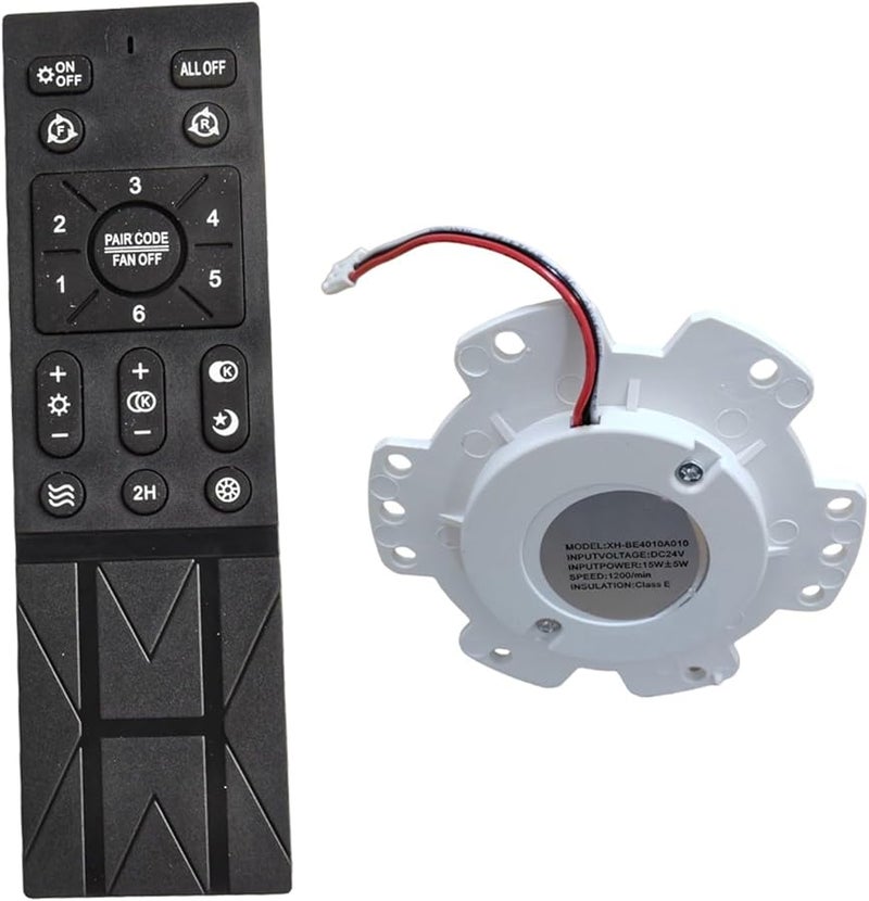 Hongyun Fan Light Remote Control Kit 6 Speed Brushless DC Motor With Inverter - Image 4
