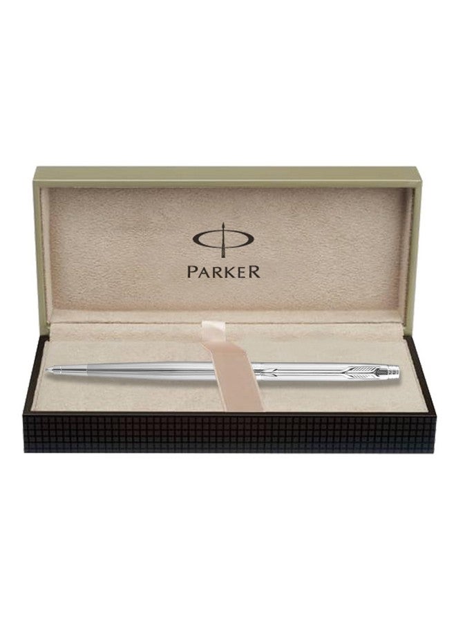 Parker Insignia Slim Shiny Chrome |Chrome Trim |Ball Pen - Image 1