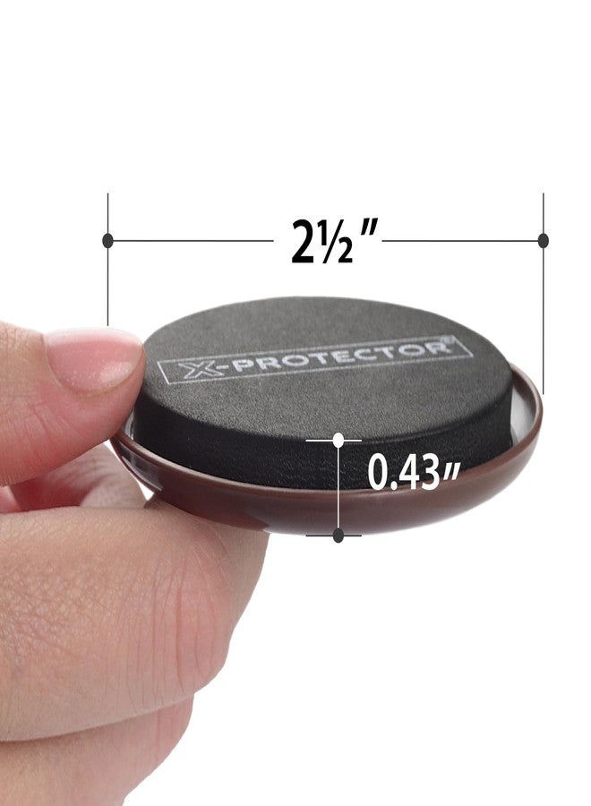 إكس-بروتيكتور منزلقات أثاث X-Protector للسجاد - 16 قطعة من وسادات النقل 2.5 بوصة - منزلقات للأثاث. انقل أثاثك بسهولة مع منزلقات نقل الأثاث القابلة لإعادة الاستخدام للسجاد! - Image 2