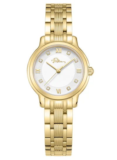 POLICE Women's Charm 27mm Women's Watch with Silver Dial & 316L Stainless Steel Bracelet