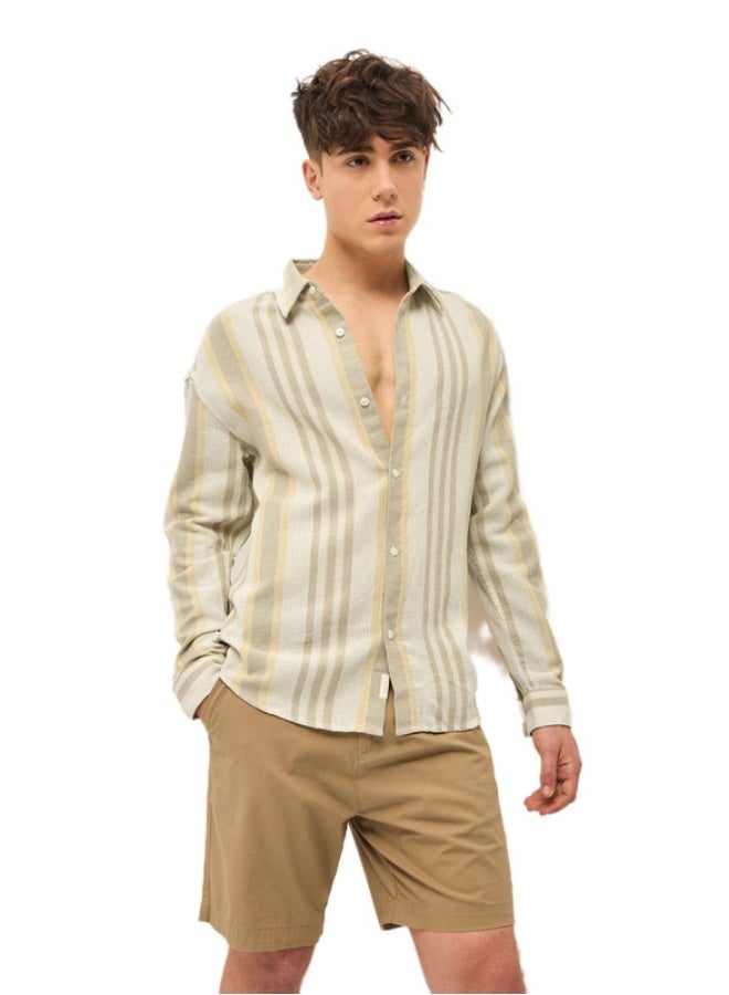 ذا بير هاوس قميص رجالي كلاسيكي متعدد الاستخدامات - Image 1