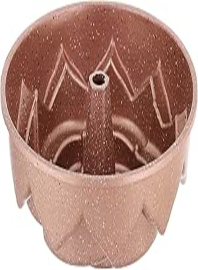 El Maleka New Ellara Turkish Granite Rose Cake Mold, Rose Gold