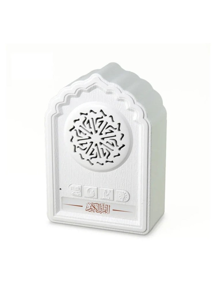 Equantu QB812 Holy Quran Speaker with Night Light – Bluetooth Wall Plug Speaker for Quran Recitation, Ruqyah, Zikir, and Islamic Duas - Image 4