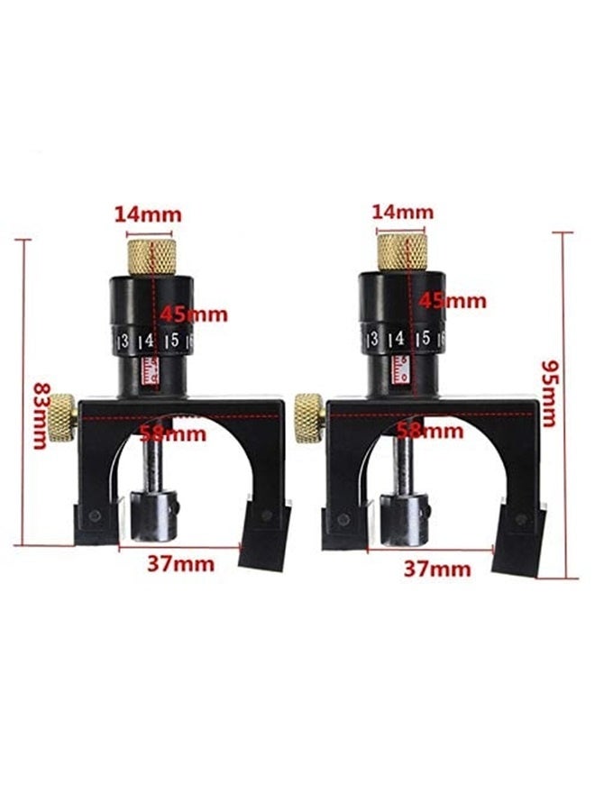 2Pcs Magnetic Planer Blade Setting Jig Gauge Setter Jointer Setting Woodworking Tool Precise adjustments for leveling knives  - Image 4