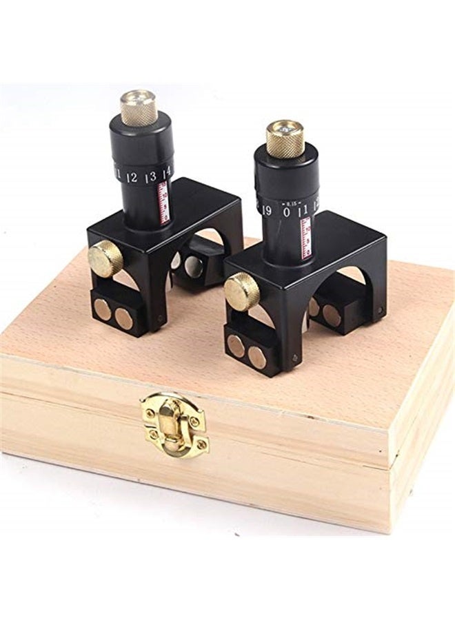 2Pcs Magnetic Planer Blade Setting Jig Gauge Setter Jointer Setting Woodworking Tool Precise adjustments for leveling knives  - Image 5