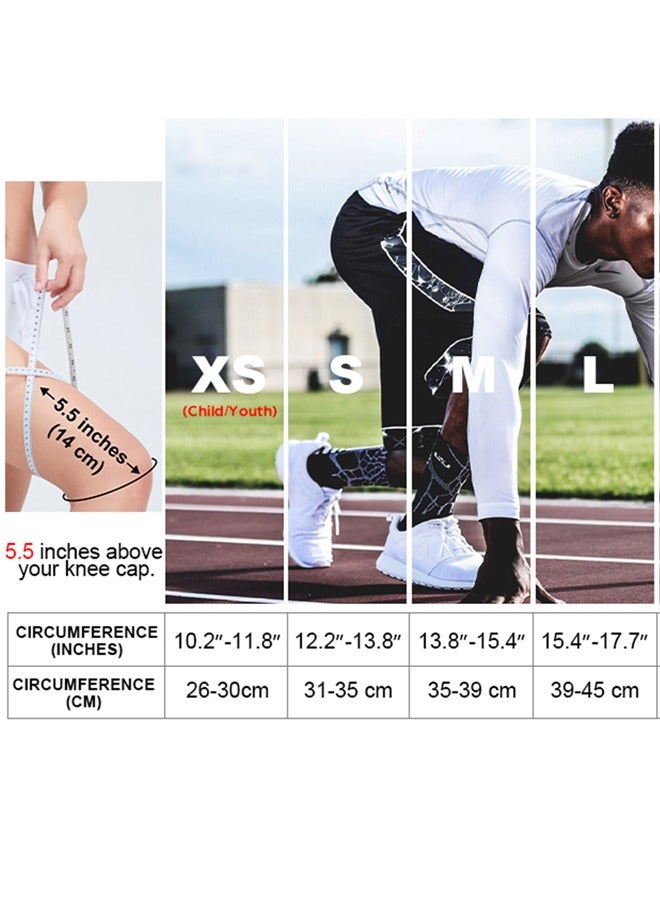 general 2 Pcs Professional Knee Brace for Pain Relief, Medical Knee Support with Patella Pad & Side Stabilizers, Compression Knee Sleeve for Meniscus Tear, ACL, Joint Pain, Runner, Workout,XS - Image 3