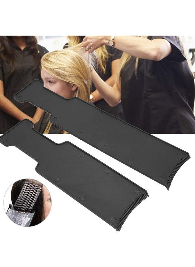 Sonew Highlighting Board Professional Hair Dye Highlights Paddle Comb With Teeth Hair Dye Color Board For Barber Shop Diy Hairdressing Hair Color Board - Image 3