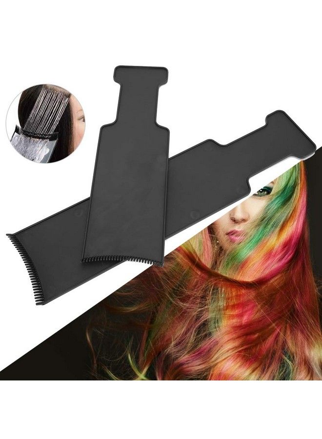 Sonew Highlighting Board Professional Hair Dye Highlights Paddle Comb With Teeth Hair Dye Color Board For Barber Shop Diy Hairdressing Hair Color Board - Image 4