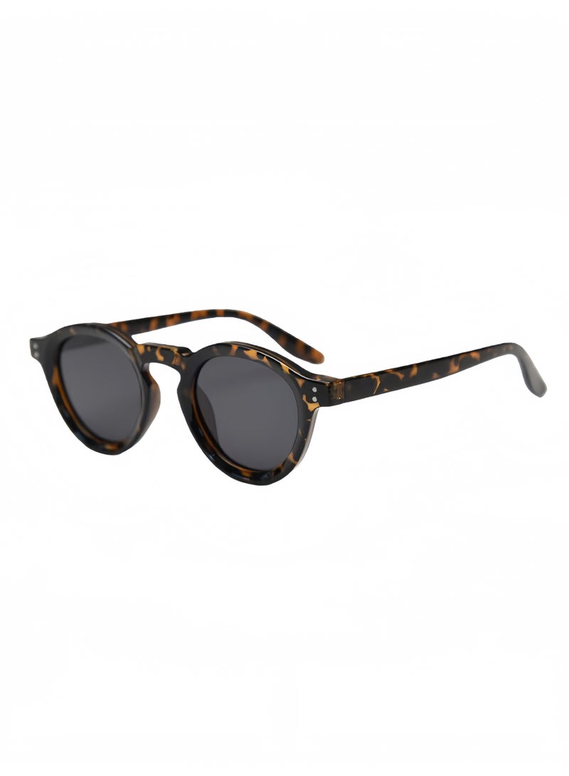 UV400 circular polarized sunglasses retro men's sunglasses, suitable for both men and women, suitable for desert driving, beach daily outdoor activities - Image 1