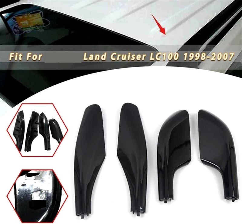 Wivplex Roof Rack Rail End Cover for Toyota Land Cruiser LC100 - Image 4