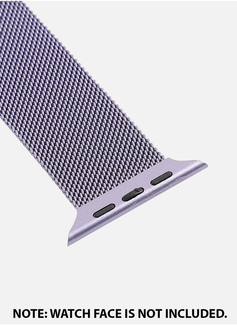 Haute Sauce - Solid Casual Mesh Strap Alloy Apple Watch Strap | 42mm/44mm/45mm - Image 1