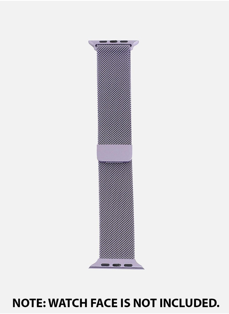 Haute Sauce - Solid Casual Mesh Strap Alloy Apple Watch Strap | 42mm/44mm/45mm - Image 1