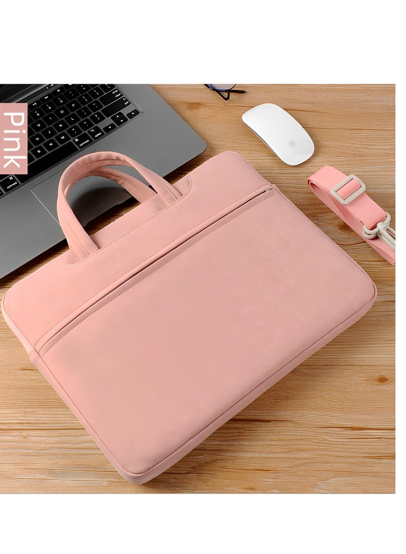 Skycare Skycare Laptop Bag 15.6 Inch, Waterproof Laptop Sleeve Case Business Briefcase, 13-14-15.6 Inch Laptop Carrier,Shoulder Bag for Men and Women  - Image 3