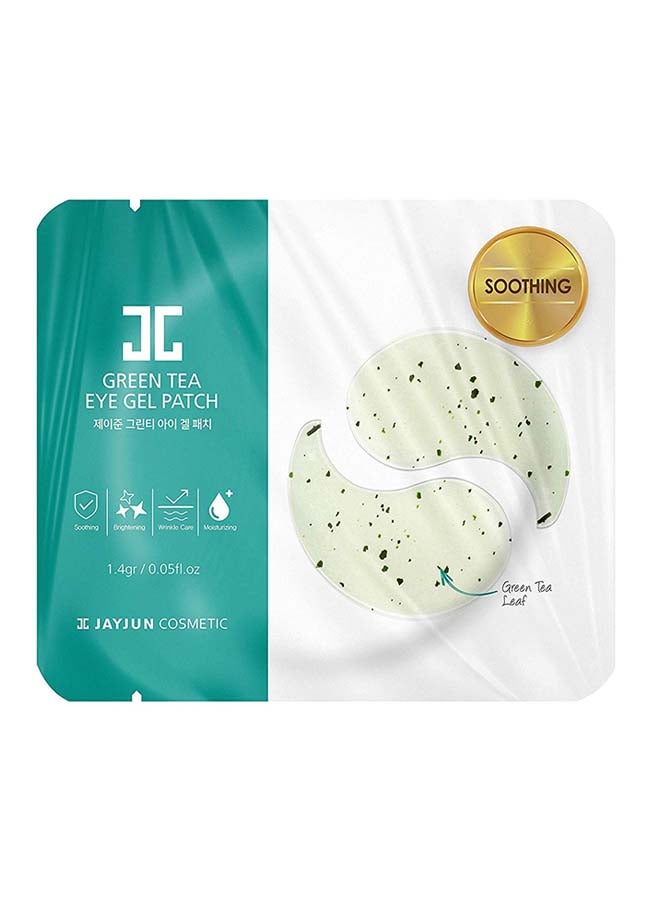 جاي جون مجموعة رقعات جل للعين بالشاي الأخضر 1.4 جرام × 60 قطعة - Image 4