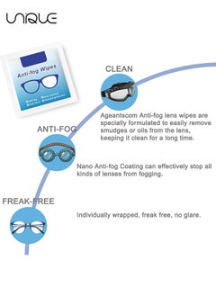 Unique 100 Pack Anti Fog Wipes for Glasses, Individually Wrapped Lens - for Laptop Screens, Optical Lens, Goggles, Smart Phone Screens and Watch Screens  - Image 2