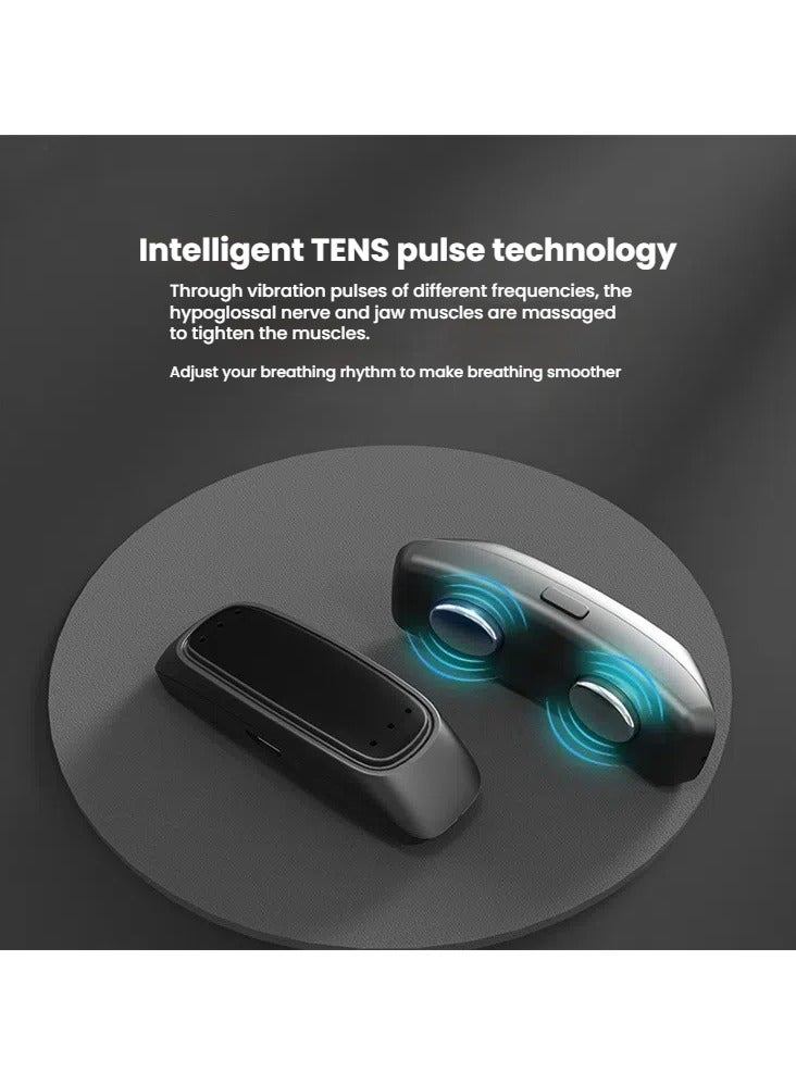 general Smart laryngeal pulse anti-snoring device sleep device electric anti-snoring device snoring corrector - Image 3