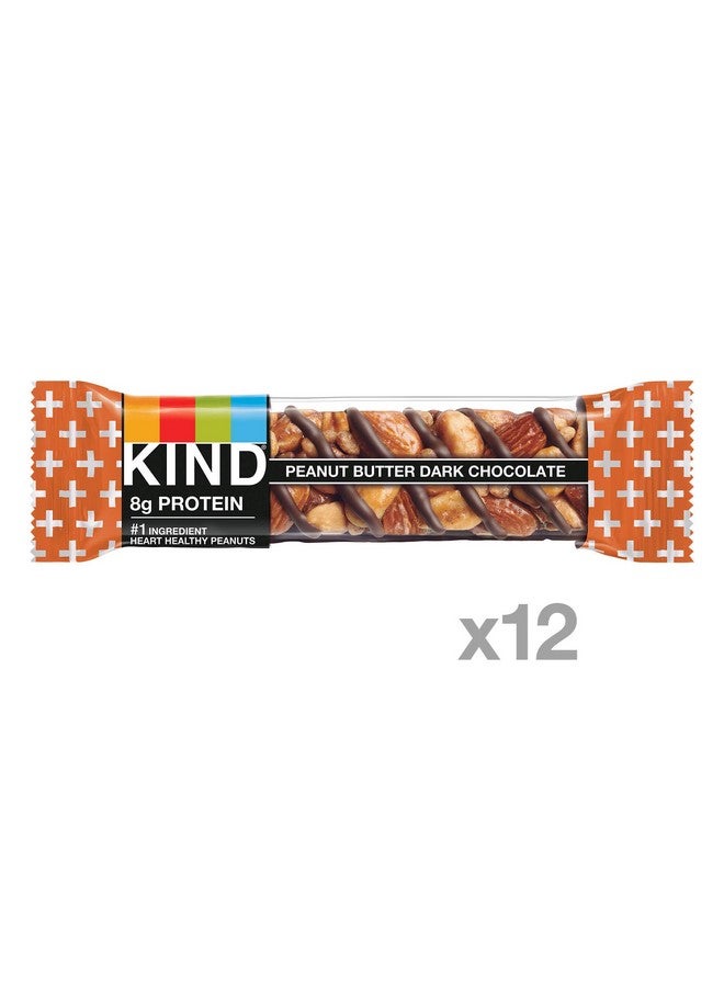 KIND KIND Bars, Peanut Butter Dark Chocolate, Gluten Free,1.4 Ounce,12 Count  - Image 2
