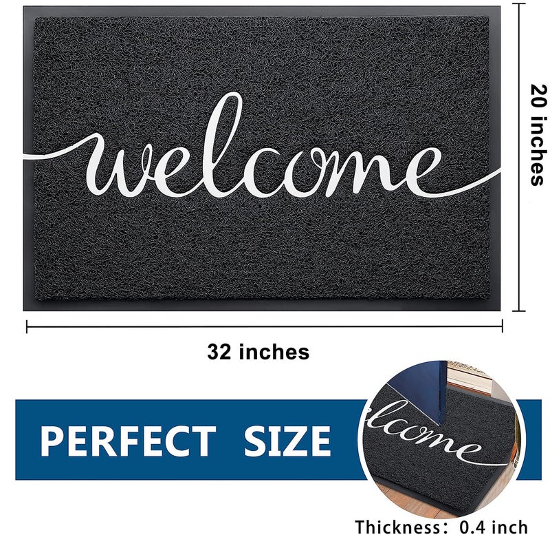 EARTHALL Funny Welcome Mats Outdoor, Front Door Mat for Outside Entry, Doormat Outside/Inside Entrance, Front Door Rugs for Entryway Indoor, Outdoor Mats for Home Entrance, Front Porch Decor 20"x32" - Image 5