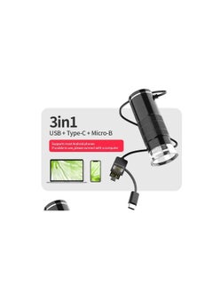 Generic Wireless Digital Microscope, Upgraded 50X to 1000X WiFi USB Microscope Camera 1080P FHD 2.0 MP 8 LED Light with Stand Compatible with iPhone, iPad, Samsung Galaxy, Android, Mac, Windows  - Image 3