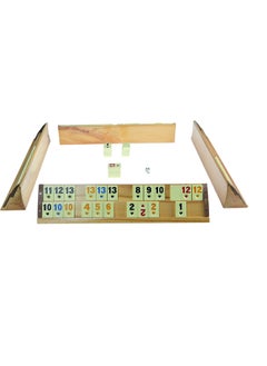 Wooden Okey Set Boxed Super Okey Face Set