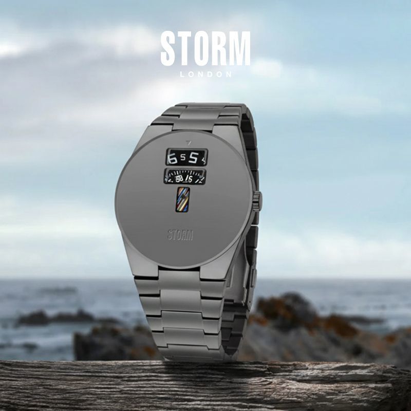 STORM British Imported OSTON Series Men's Watch with Rotating Disc Dial - Image 3