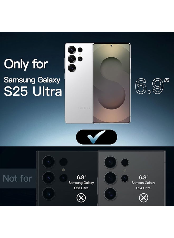 O Ozone Clear Classic Case Compatible With Samsung S25 Ultra | Transparent Slim Soft TPU Back Cover | Anti-Yellow Shockproof Protective Phone Case - Image 2